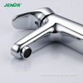 Square Saving Water Brass Bathroom Basin Faucet